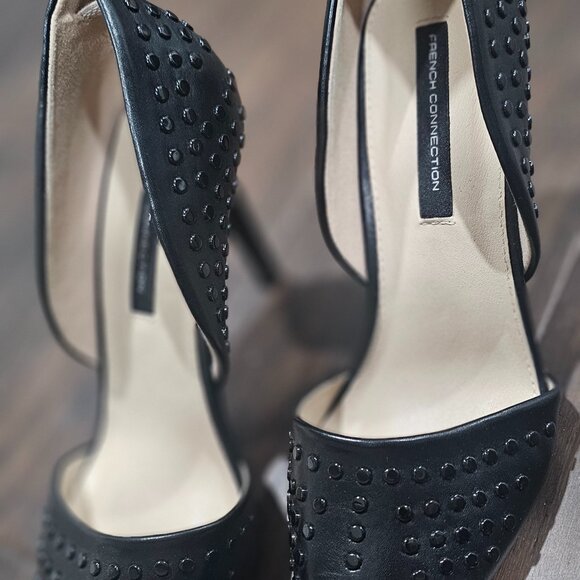 French Connection Black Heels - Picture 4 of 5